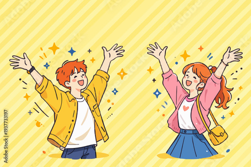 Happy People Having Fun