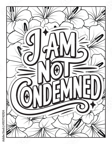 Christian Inspirational Coloring Page