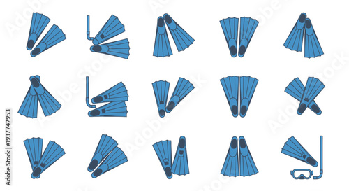 Blue Denim Jeans Collage Fashion.