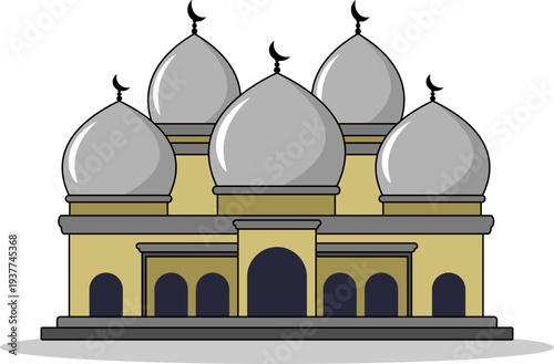 Islamic Mosque Illustration