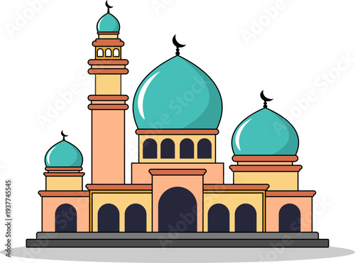 Islamic Mosque Illustration