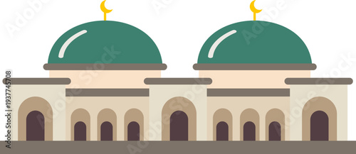 Islamic Mosque Illustration