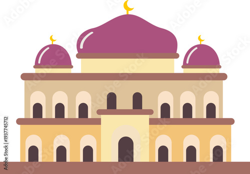 Islamic Mosque Illustration