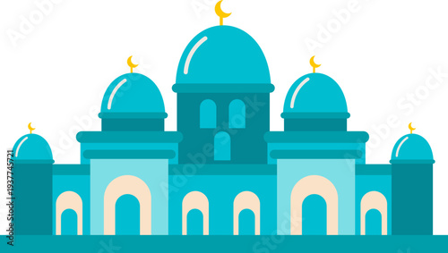 Islamic Mosque Illustration