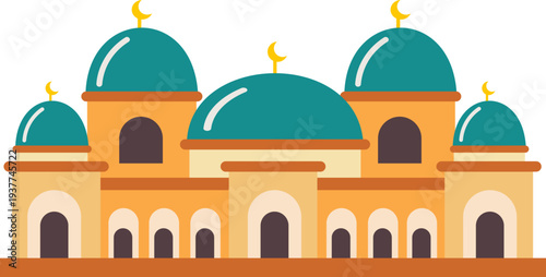 Islamic Mosque Illustration