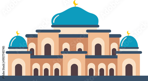 Islamic Mosque Illustration