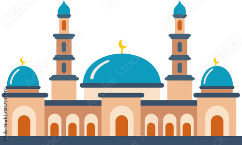 Islamic Mosque Illustration