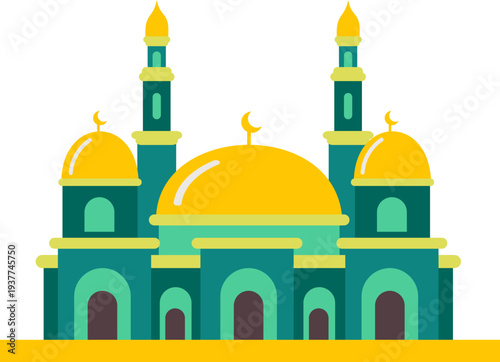 Islamic Mosque Illustration
