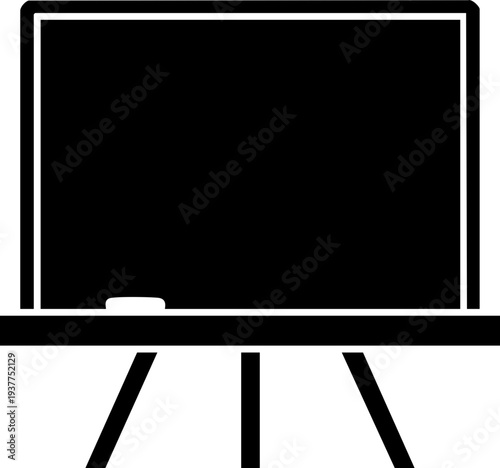Presentation Board Information Display Icon Vector