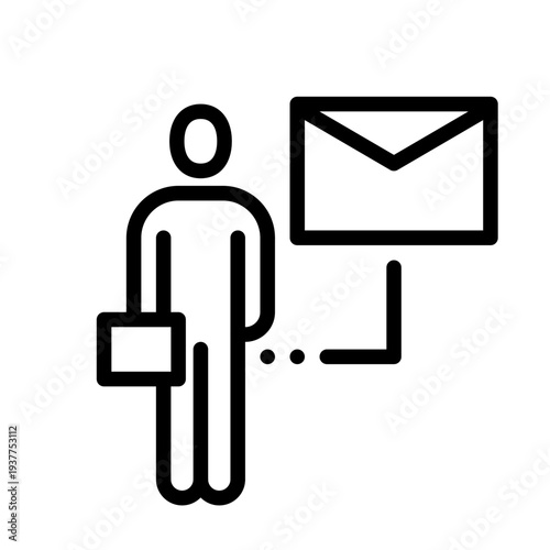 people mail icon