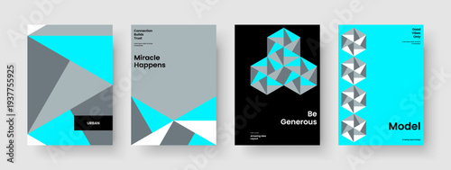 Geometric Report Design. Isolated Brochure Layout. Creative Poster Template. Book Cover. Flyer. Business Presentation. Banner. Background. Magazine. Advertising. Journal. Handbill. Brand Identity