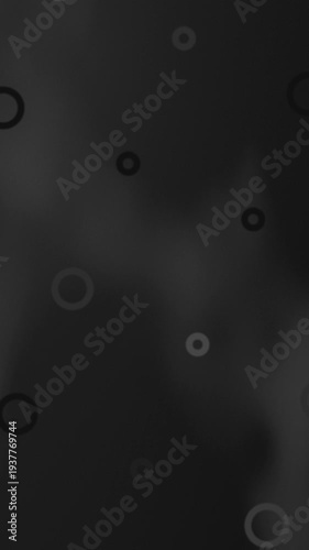 Dark abstract background with subtle circular patterns and soft gradients, creating a mysterious and atmospheric visual effect.
