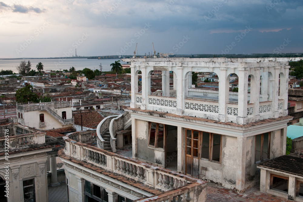 Fototapeta premium Cienfuegos architecture, Cuba
