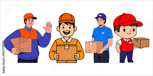 Illustration of Delivery Holding Box
