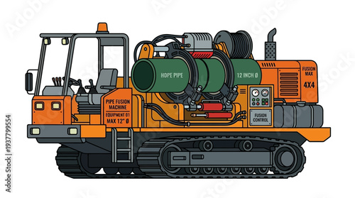 Horizontal Directional Drill Rig Machine for Underground Pipe Laying