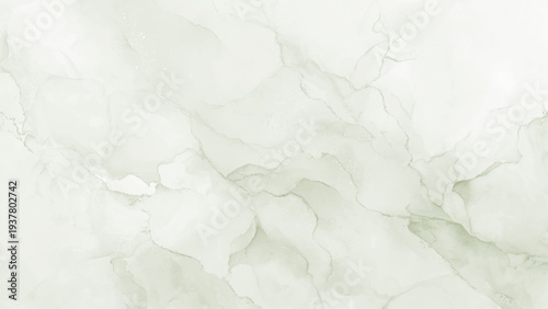 Soft light green marble texture with subtle veining pattern for elegant design