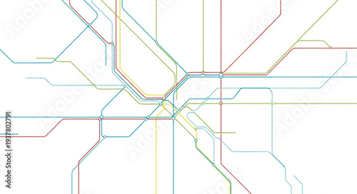 Abstract Circuit Board Design Element.