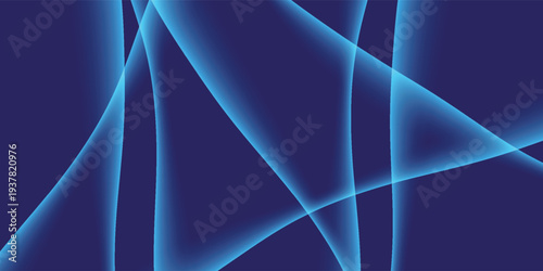 Elegant deep blue ocean gradient wallpaper. Abstract deep dark navy underwater background.  vector creative background