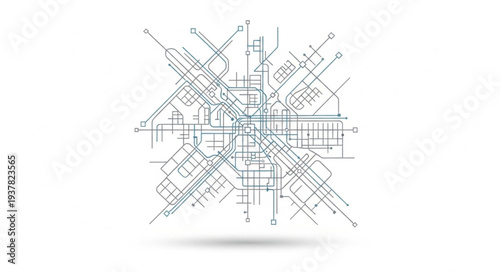 Blueprint Architectural Design Technical Drawing.