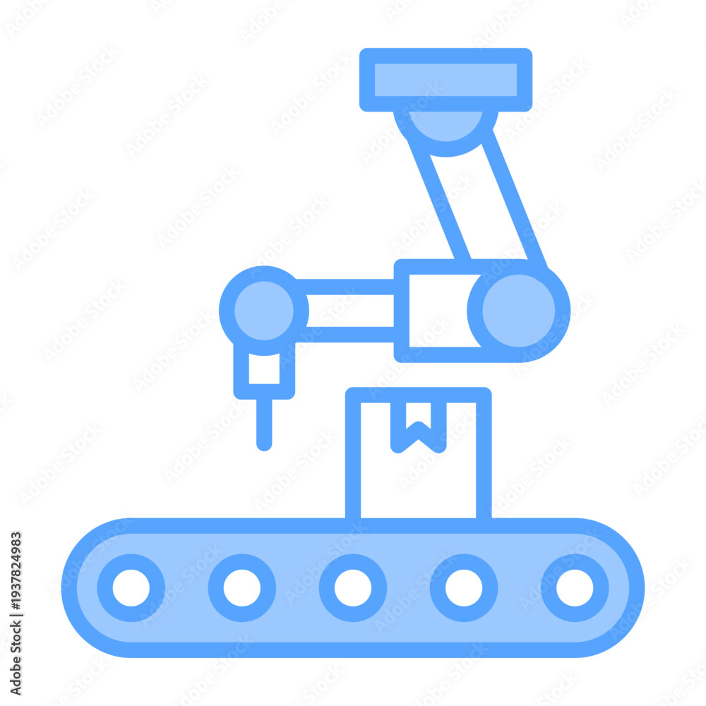 Fototapeta premium Manufacturing Icon