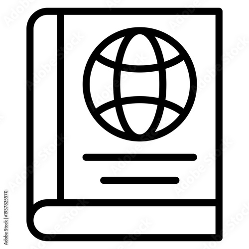 Language Book Icon