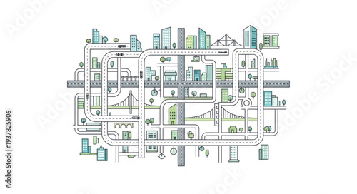 Blueprint of a Building Design.