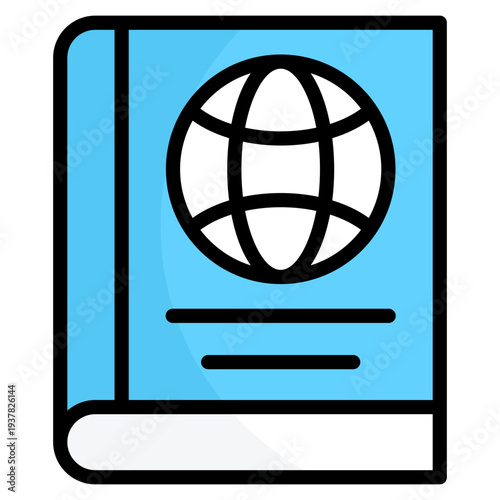 Language Book Icon