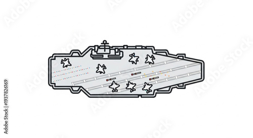 Brake Pad with Wear Indicators.