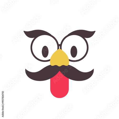 Funny Face Mask Icon