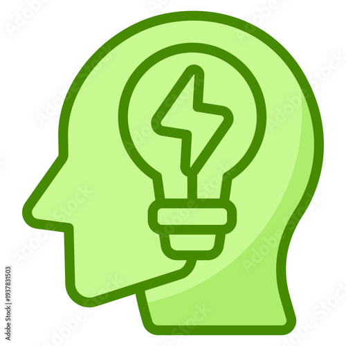 Brain Power Icon
