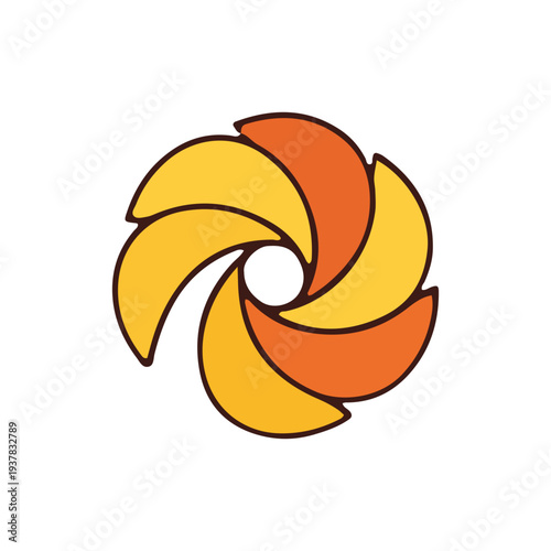 Abstract Swirl Icon