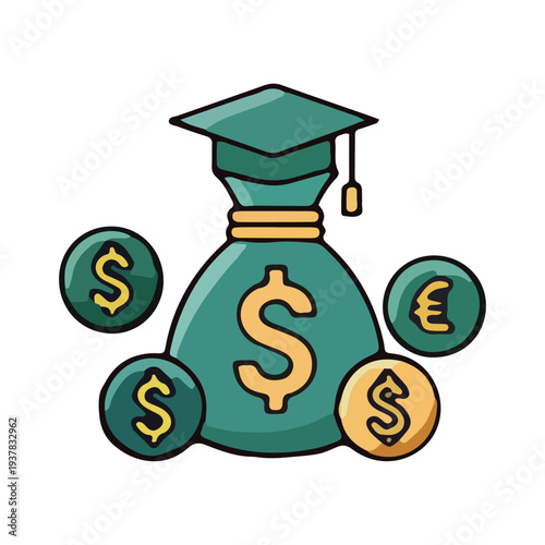 Education Funding Money Bag