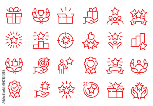 Workshop, team building, coaching meeting icons pack. Such line signs as business education, online learning, managing and motivation. Vector icons set for web and app in outline editable stroke