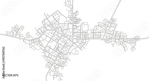 City Map Urban Planning Design.