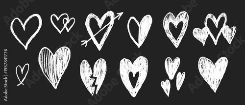 Collage hearts