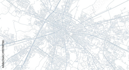 City Map Urban Planning Diagram.