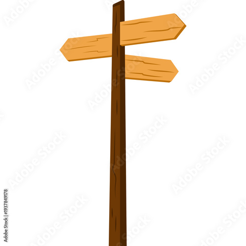 Sign Direction Illustration