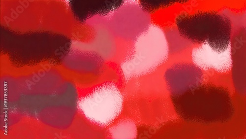 Red and Pink Watercolor Abstract Background with Soft Gradient Texture