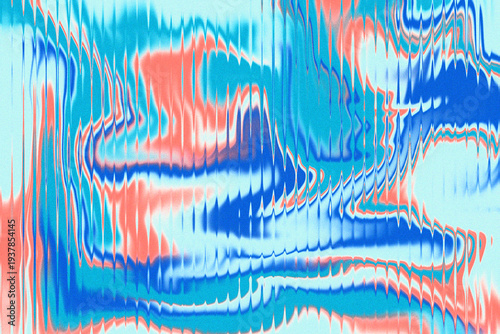 Gradient Fractal Glass Abstract Fluid Wavy Pattern Background