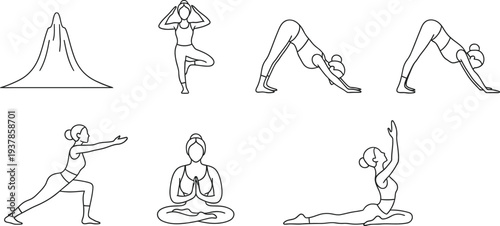 Yoga poses for flexibility and balance
