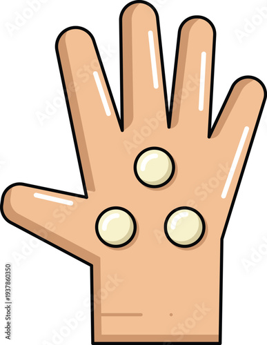 design Arthritis Hand illustration icon