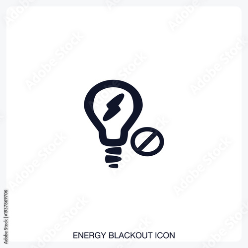Energy Blackout Icon