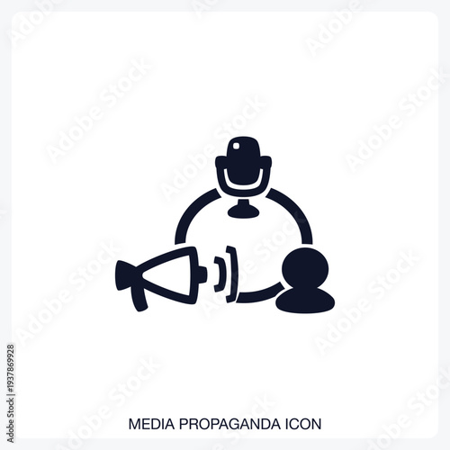 Media Propaganda Icon
