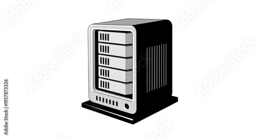 Server Rack Computer Hardware Data Storage Technology
