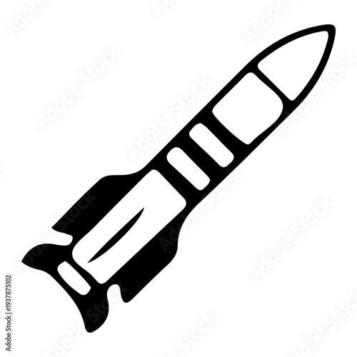 Rocket Launch Icon Outline