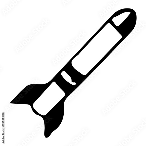 Rocket Launch Icon Outline