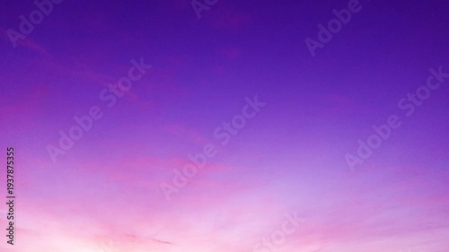 Sunrise or sunset magenta purple sky background with colorful red pink clouds or Contrail n condensation trail cloudscape in tropical summer or spring sunlight at sunny day, 4k stop motion TimeLapse