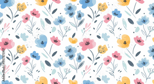 Fresh and lively botanical design inspired by blooming gardens