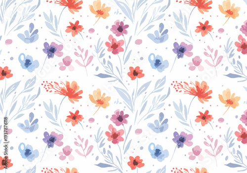 Fresh botanical design inspired by springtime blooms and gentle natural color palettes