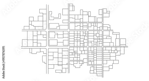 Complex Geometric Line Art Design.
